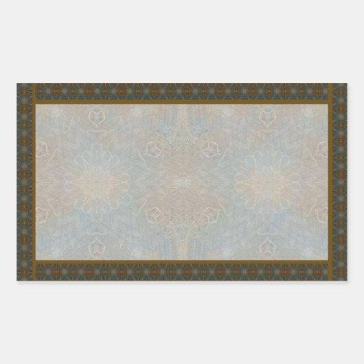 王室の線シール 長方形シール (正面)