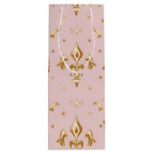 王室の赤面ワイン抱き枕 ワインギフトバッグ (裏面)