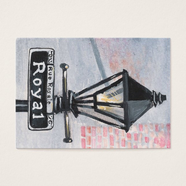 王室の通りランプ柱 (正面)