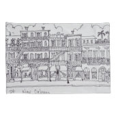 王室の通り|ニューオリンズ、ルイジアナ州 枕カバー (裏面-右)