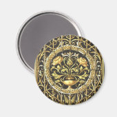 王室の金の磁石 マグネット (正面/裏面)