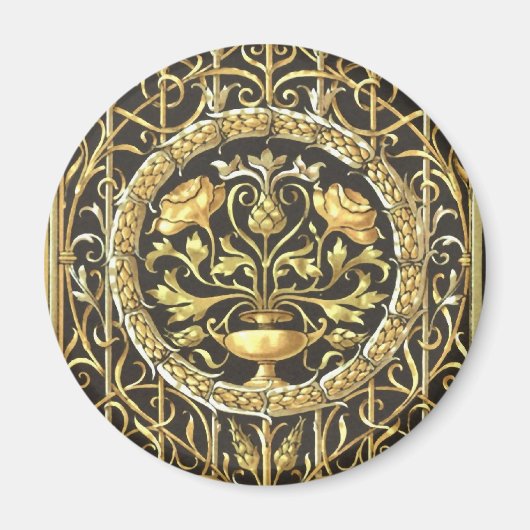 王室の金の磁石 マグネット (正面)