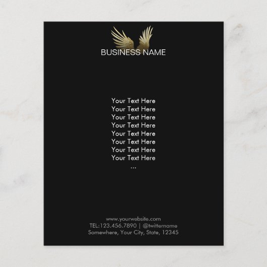 王室の金ゴールドウイングプロフェッショナルダーク チラシ (正面)