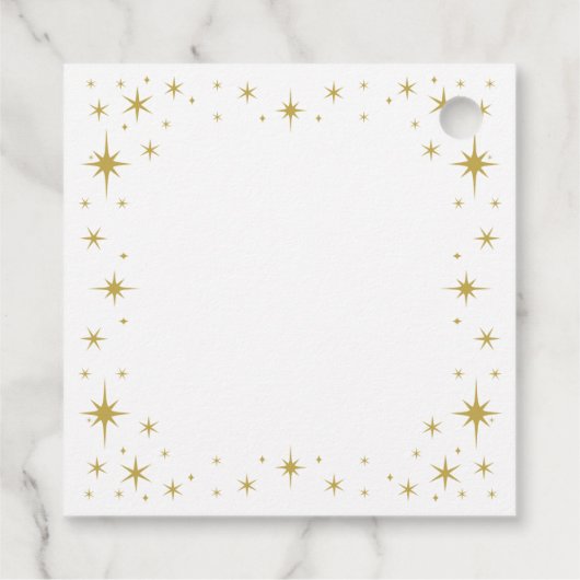 王室の金ゴールドプリンセス誕生日 フェイバータグ (裏面)