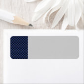 王室の青車の炭素繊維織プリント ラベル (インサイチュ)