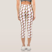 王室の飛鳥イラストレーション カプリレギンス (裏面)