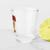 王室の飛鳥イラストレーション ショットグラス (右)