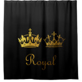 王室の シャワーカーテン (正面)