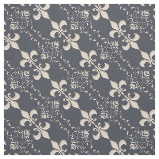 王室の、（紋章の）フラ・ダ・リパターン ファブリック (見本)