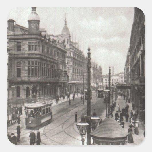 王室のAvenue, Belfast, c.1900 スクエアシール (正面)