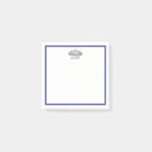 王室のCrown Post It Notes ポストイット (正面)