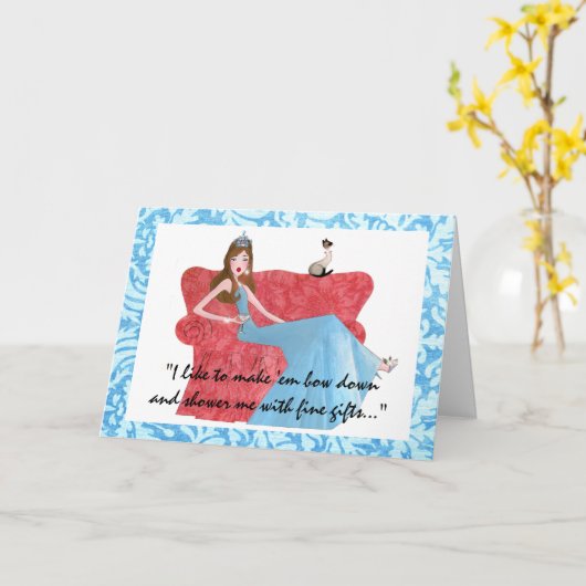 王室のDIVAtudeの健康なカードを得て下さい カード (黄色い花)