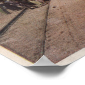 王室のGorge, CO – 橋のぶら下がった眺め ポスター (角)