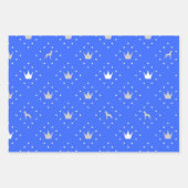 王室のGreat Danes Graphical ラッピングペーパーシート (正面2)