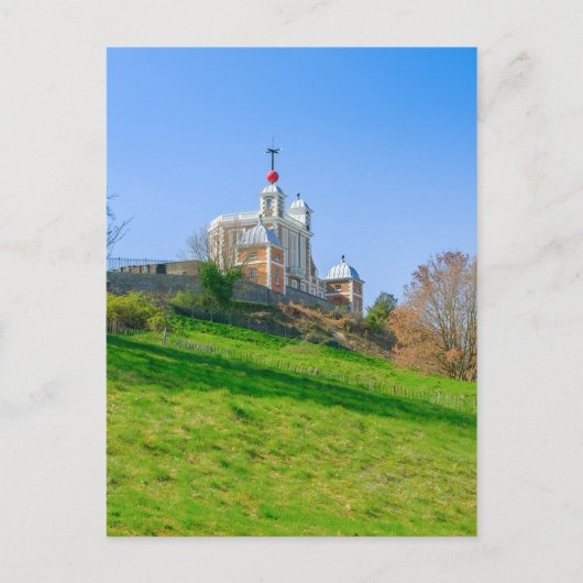 王室のObservatory Greenwichポストカード(ロンドンUK Po) ポストカード (正面)