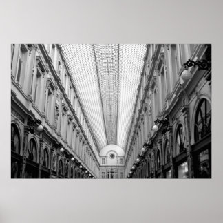 王室のSaint Hubert Galleries, Brussels, Belgium ポスター