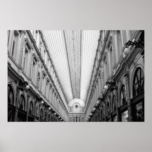 王室のSaint Hubert Galleries, Brussels, Belgium ポスター (正面)