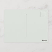 王室はとてもゴージャス ハッピーバースデー プリンセス ポストカード (裏面)