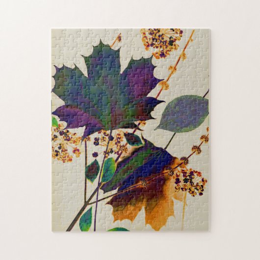 王室を彩る秋の葉 ジグソーパズル (縦)