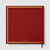 王室スクラップブック写真箔　陛下　女王 ゲストブック (裏面)