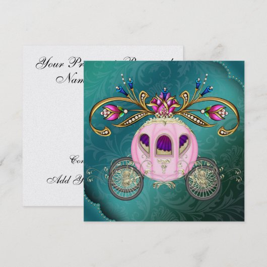 王室御招待状 招待状 (正面/裏面)