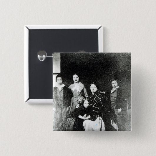 王室 缶バッジ (正面&裏面)