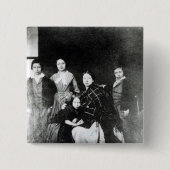 王室 缶バッジ (正面)