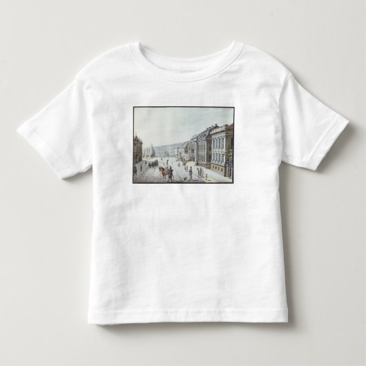 王宮の眺め、ベルリン トドラーTシャツ (正面)