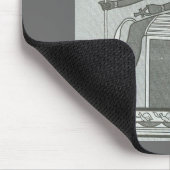 王座に座っているとき マウスパッド (コーナー)