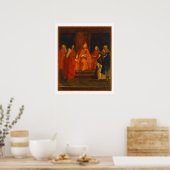 王座に座るドージ・グリマーニ ポスター (キッチン)