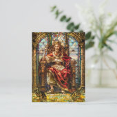 王座に座る王 ポストカード (スタンド正面)