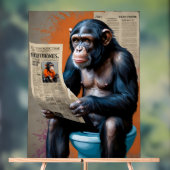 王座のキンプ王族» ユニーク - Animal Art w アクリルサイン (ニュートラル)