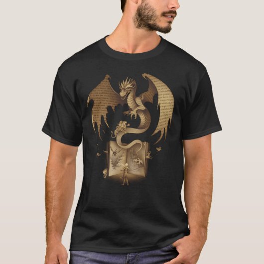 王座の神秘的なゲーム Tシャツ (正面)