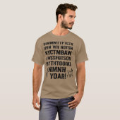 王手をかけるのは自由です Tシャツ (正面フル)