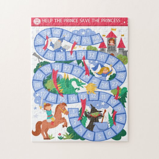 王救済は救魔女のプリンセス ジグソーパズル (縦)