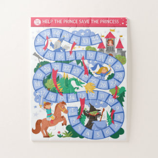 王救済は救魔女のプリンセス ジグソーパズル