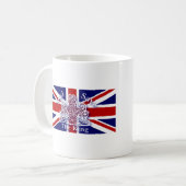 王救記念マグ コーヒーマグカップ (正面左)