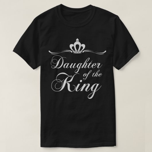 王族クリスチャン・クラウンの娘 Tシャツ (デザイン正面)