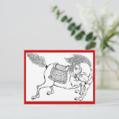 王朝の馬 ポストカード (スタンド正面)