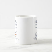 王様かロバの太陽の下での昼寝 コーヒーマグカップ (中央)