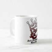 王様が生まれ3月に来た コーヒーマグカップ (正面左)