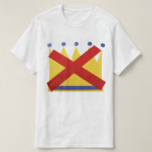 王様などいらない 抗議 ユナイト Tシャツ (デザイン正面)