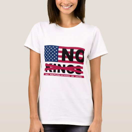 王様などいらない Tシャツ (正面)