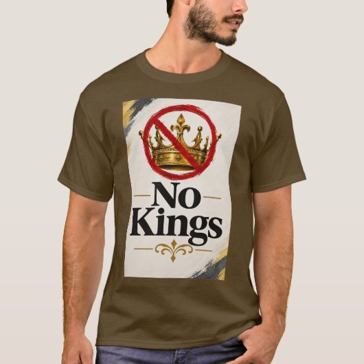 王様などいらない Tシャツ (正面)
