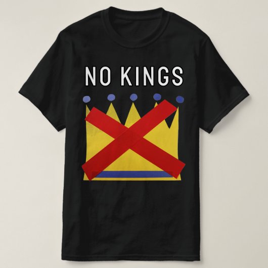 王様など許さない 抗議 ユナイト Tシャツ (デザイン正面)