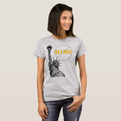 王様など認めない 自由の女神 Tシャツ (正面フル)