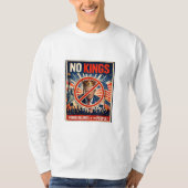 王様など認めない!長袖Tシャツ Tシャツ (正面)
