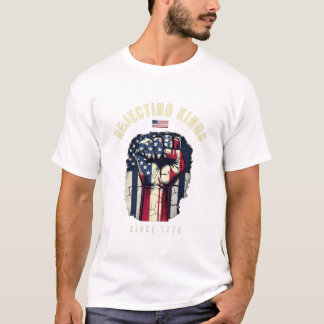 王様など認めない Tシャツ