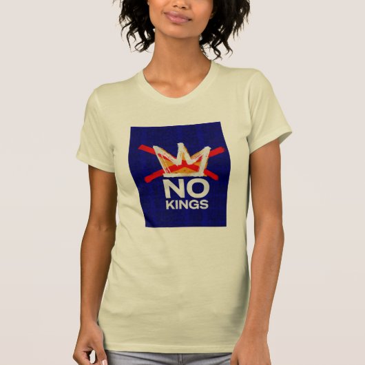 王様なんて要らない 女性用t tシャツ (正面)