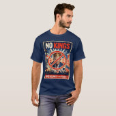 王様なんて要らない 抗議Tシャツ Tシャツ (正面フル)